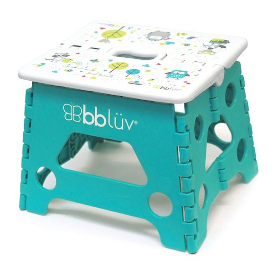 Stëp - Marche pied escabeau pliable Aqua  de BBLüv