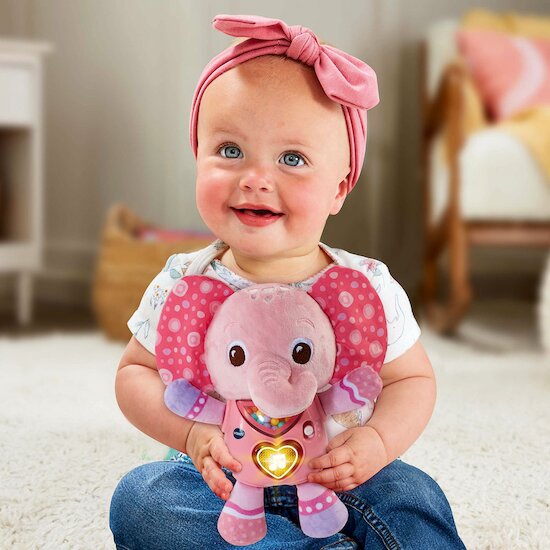 Peluche musicale Lumi chant'éléphanteau   de Vtech Peluche musicale Lumi chant'éléphanteau   de Vtech