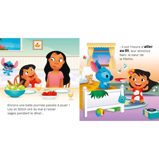 Disney - Bonne nuit, p'tit coquin ! Stitch n'a pas sommeil  de Hachette Jeunesse Disney