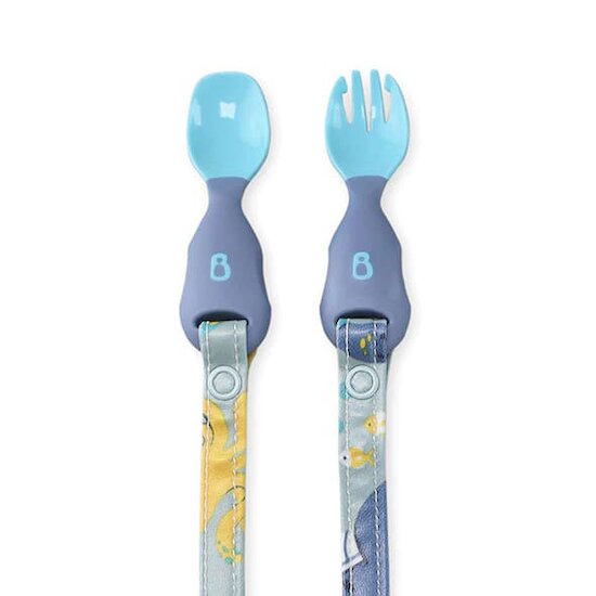 Set de Couverts attachables Handi Cutlery Océan  de Bibado