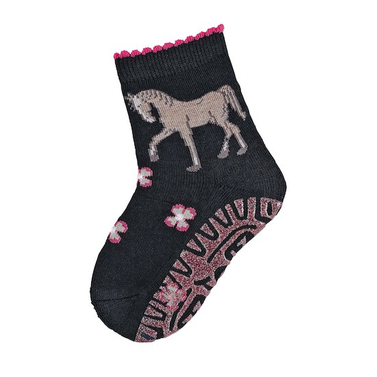 Chaussettes fille antidérapantes Cheval 20 de Sterntaler