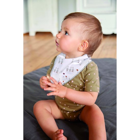 Bandana Pour Bébé et Enfant NBA275 Ecru 275