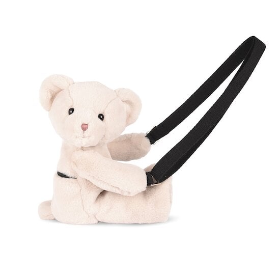 Sac bandoulière ours en peluche Ivoire  de Doudou et Compagnie
