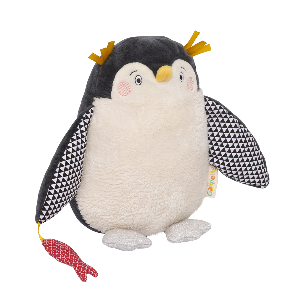 pingouin en peluche