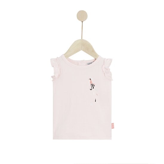 Tropicool T-shirt manche courte Rose  de Nano & nanette