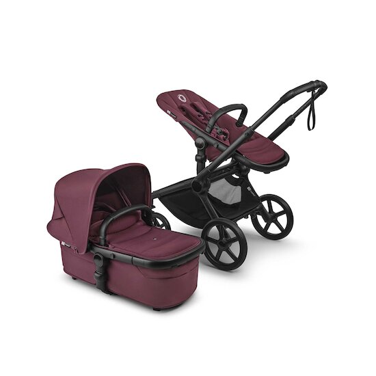 Poussette Fox 5 Renew Black / Dark Cherry  de Bugaboo