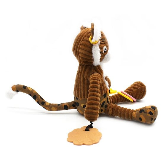 Speculos le tigre Peluche d'activités nomade   de Les Déglingos Speculos le tigre Peluche d'activités nomade   de Les Déglingos