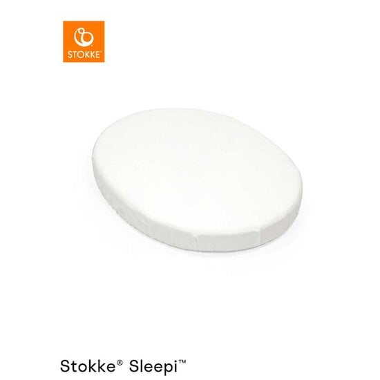 Drap-housse Stokke® Sleepi™ Mini Blanc  de Stokke®
