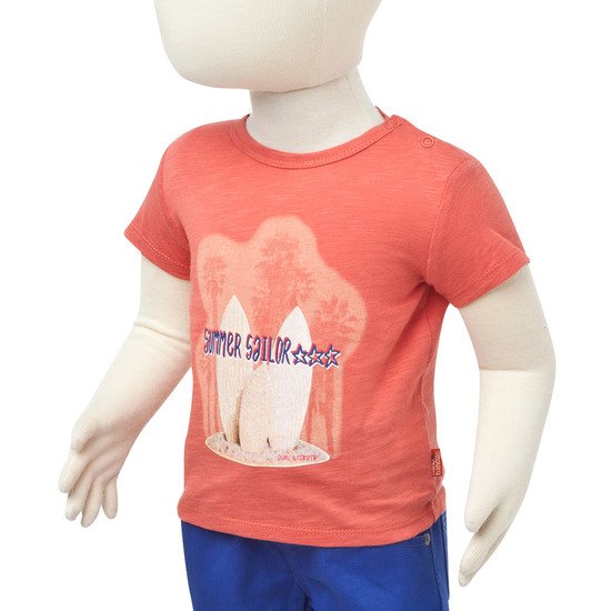 T-shirt rouge collection Summer Island
