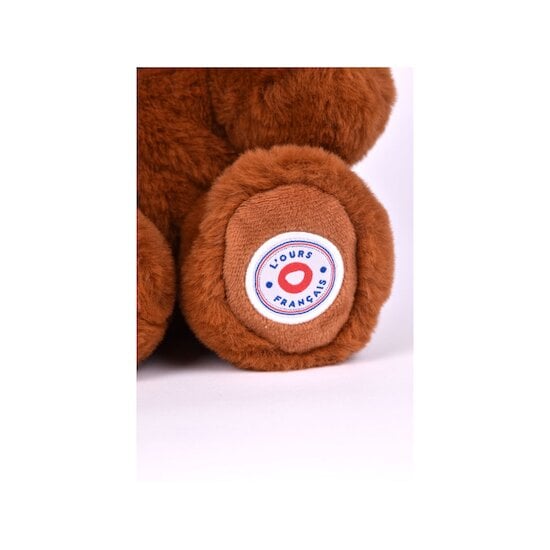Ours en Peluche Articulé Français Marron 25 cm de L'ours français