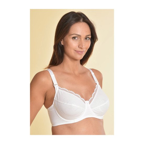 Soutien-gorge d'allaitement avec armatures Blanc  de MAIKA Maternity Soutien-gorge d'allaitement avec armatures Blanc  de MAIKA Maternity