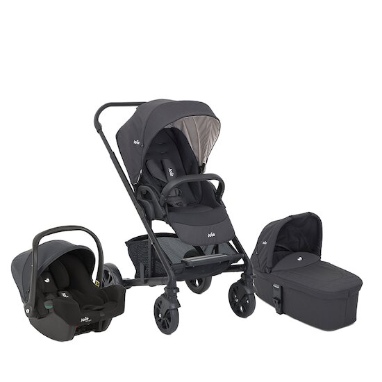 Poussette Isofix landau 3in1 2in1 Pneumatiques Système à un clic Galaxy par  Lux4Kids Blue G09 Siège auto 4en1 +Isofix