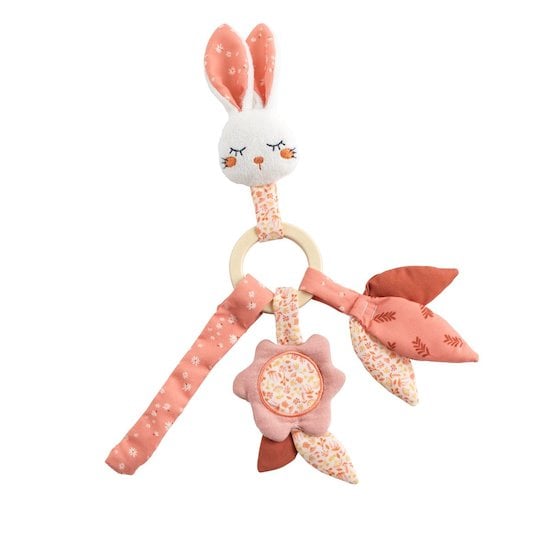 Hochet Esmée  Le petit Lapin  de Sauthon Baby Déco