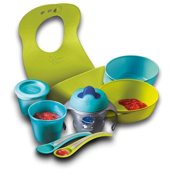 Kit de diversification 4 mois et plus Bleu/Vert  de Tommee Tippee