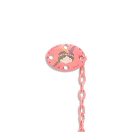 Attache-sucette look fusion Indien