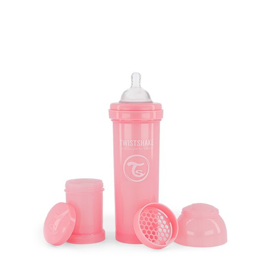 Biberon anti-colique Rose 330 ml de Twistshake