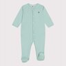 Pyjama bébé en coton à rayures