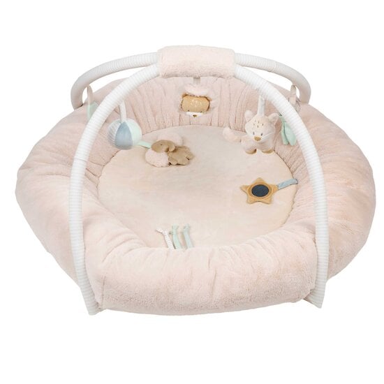 Flo, Ernest & Oli Tapis d'éveil avec arches Beige  de Nattou