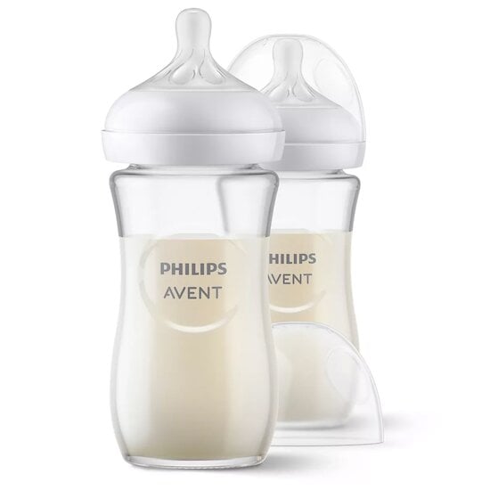 Pack de 3 Biberons Wee Baby en plastique sans BPA avec tétine