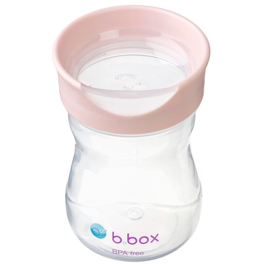 Tasse d'apprentissage Training Rim Blush 240 ml de B.Box Tasse d'apprentissage Training Rim Blush 240 ml de B.Box