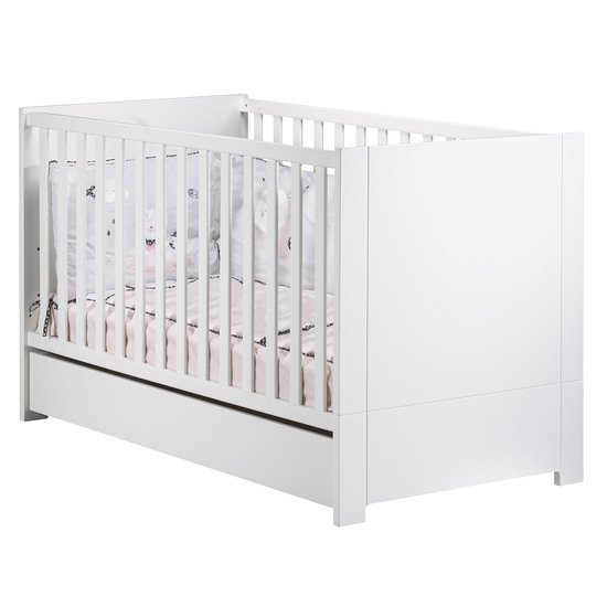 Loft Blanc lit Little Big Bed 70x140 Blanc  de Sauthon Baby's Sweet Home