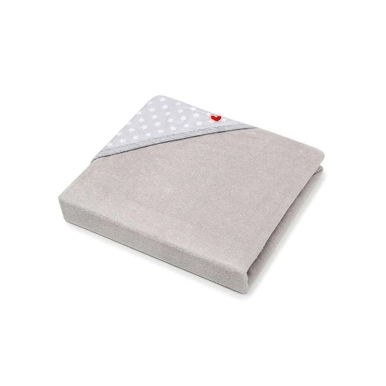 Serviette papillon bambou White Stars  de Babytolove