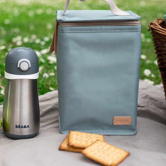 Sac isotherme Vert sauge  de Béaba