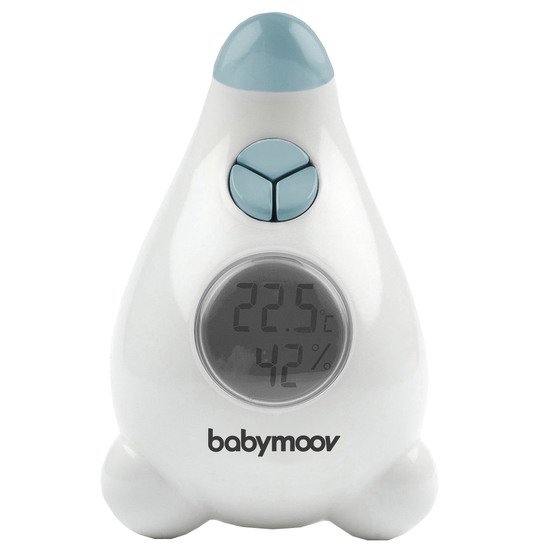 Thermomètre-hygromètre Bleu / Blanc  de Babymoov