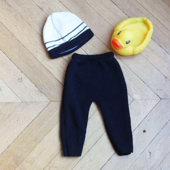 Pantalon Petits Marins Marine  de La Manufacture de Layette Pantalon Petits Marins Marine  de La Manufacture de Layette