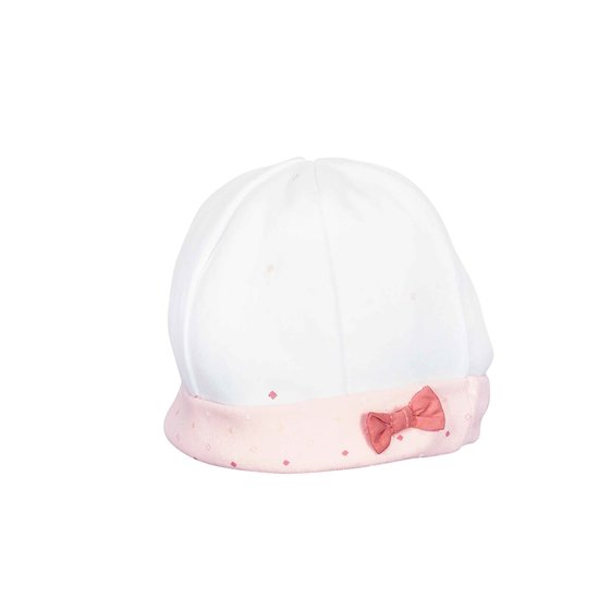 Baby Swan Bonnet de naissance Rose 0-1 mois de Sauthon Baby's Sweet Home