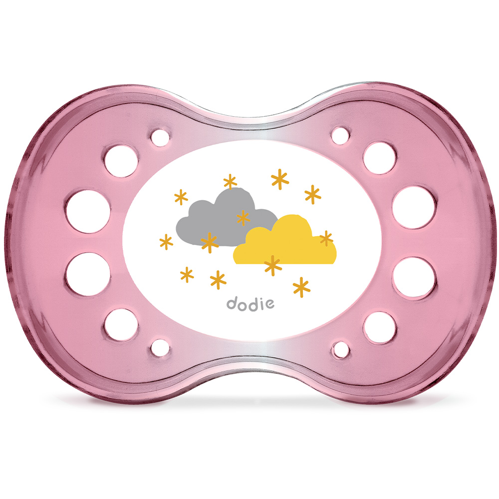 Dodie Sucette Anatomique Silicone 0 à 6 Mois Phosphorescente Lot