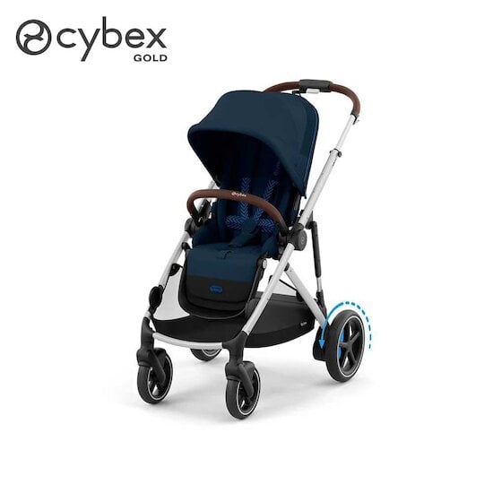 Poussette e-Gazelle S Ocean Blue  de CYBEX