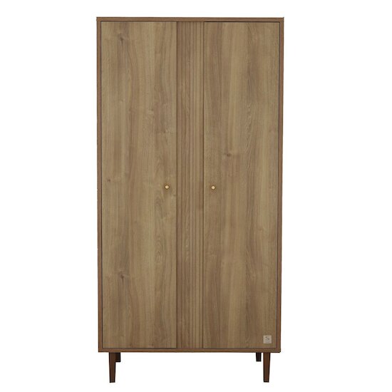 Mokka Armoire 2 portes Chêne / Mokka  de Sauthon Baby's Sweet Home Mokka Armoire 2 portes Chêne / Mokka  de Sauthon Baby's Sweet Home