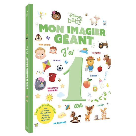 Disney Baby - Mon imagier Géant, j'ai 1 an   de Hachette Jeunesse Disney