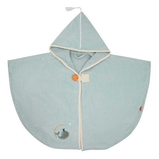 Cape de bain Velours Baleine Lagon  de L'Oiseau Bateau