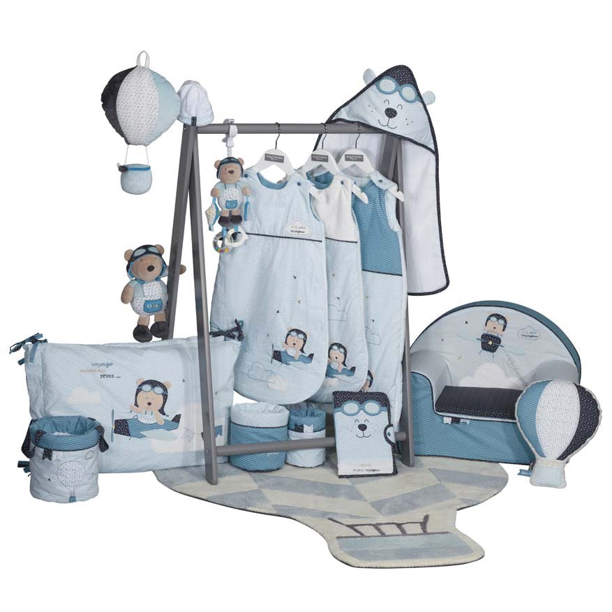 Jouet de voyage bébé lazare de Sauthon baby deco sur allobébé