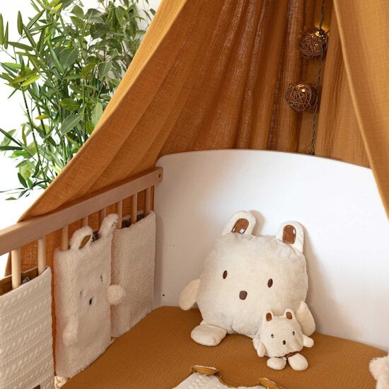 Boubou Lot de 6 Protèges Barreaux Beige  de Domiva Boubou Lot de 6 Protèges Barreaux Beige  de Domiva