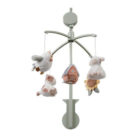 Little Farm Mobile Musical Vert  de Little Dutch Little Farm Mobile Musical Vert  de Little Dutch