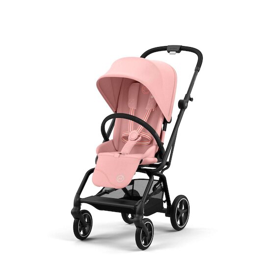 Poussette Eezy S Twist +2  Châssis noir - Candy Pink  de CYBEX