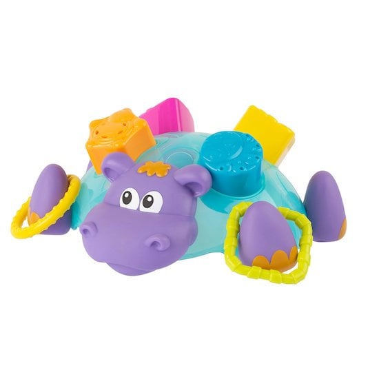 Hippo avec jouets encastrables Multicolore  de Playgro