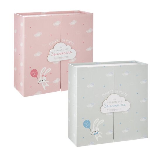 Maison coffret naissance Rose - Atmosphera For Kids