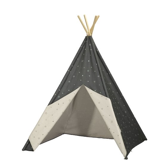 Tipi 160 x 110 x 110 cm Lazare Gris  de Sauthon Baby's Sweet Home