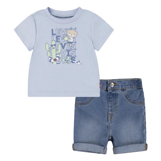 Ensemble Tee-shirt + Short   de Levi's Kids