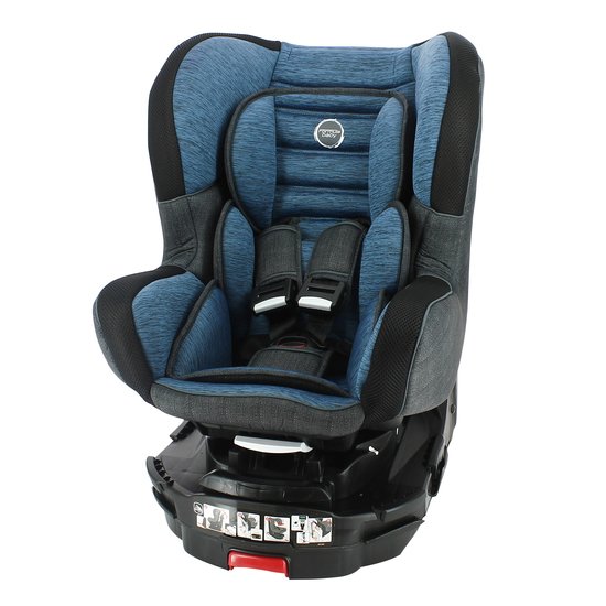 Siège auto Groupe 0+/1 pivotant Isofix Premium Nova Bleu  de Formula Baby