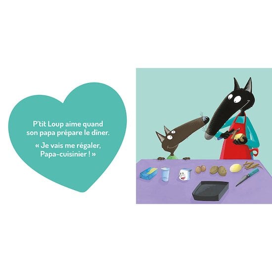 P'tit Loup aime Son papa  de AUZOU P'tit Loup aime Son papa  de AUZOU