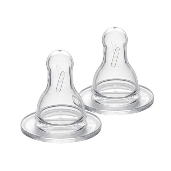 Tétines de remplacement pour biberon Transparent M de Medela