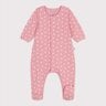 Bodyjama bébé en tubique petits cœurs