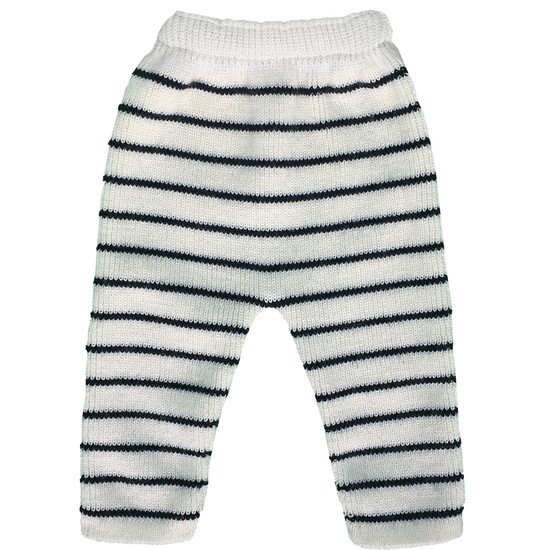 tricot/é en France Pantalon de Naissance b/éb/é Marin