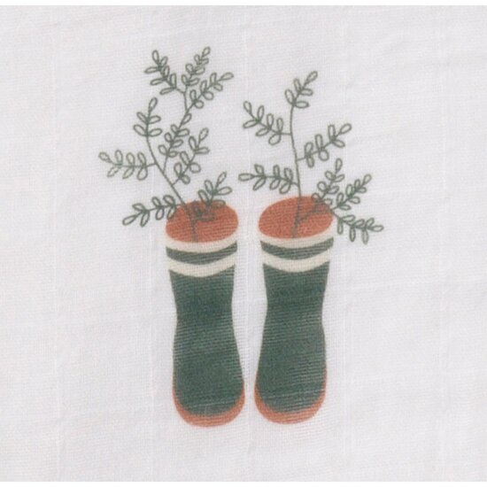 Botanica Boîtes 3 Langes  70 x 70 cm de Sauthon Baby Déco