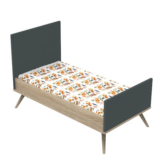 Boréale lit little big bed Gris  de Sauthon Original Boréale lit little big bed Gris  de Sauthon Original